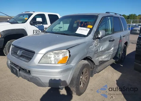 2003 Honda Pilot Ex z USA, uszkodzony, nr VIN 2HKYF18493H520882